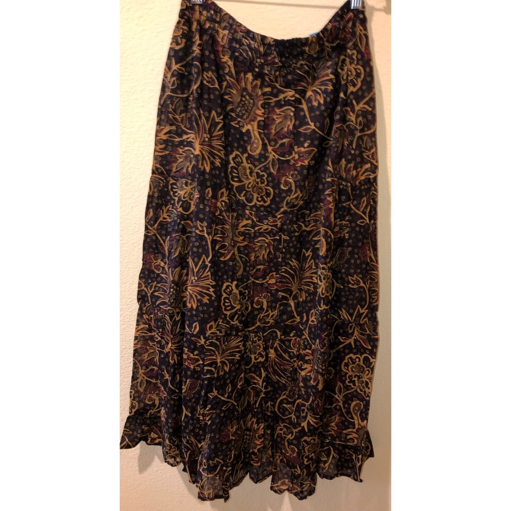 Vintage printed skirt - Picture 2 of 7